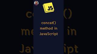 concat method in JavaScript || javascript Array methods    #coding #javascript #shorts