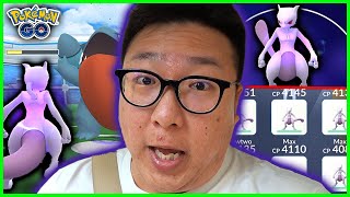 THE STRONGEST MEWTWO AGAINST ALL RAID BOSSES TIER 1-3 IN POKEMON GO