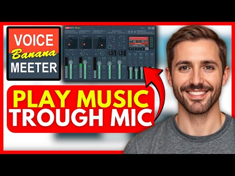 How To PLAY MUSIC Through MIC in Voicemeeter Banana (EASY) 2026