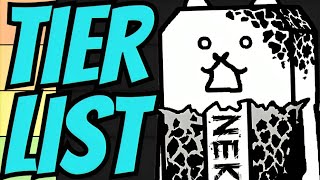 ULTIMATE Meatshield Tier List (Battle Cats)