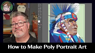 How to Make a Low-Poly Portrait in Adobe Illustrator