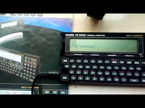 Casio PB 2000 C Program/Software