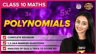 Exam Edge: Polynomials | Concepts and Important Questions | Class 10 Chapter 2 CBSE Boards 2024