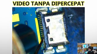 how to replace the type c charger connector