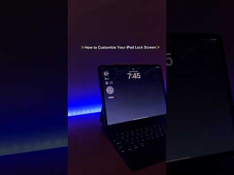 Ipad Lock Screen Tutorial Ipad Ios17
