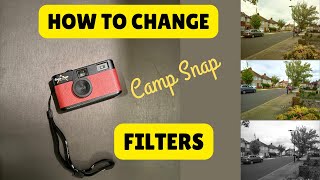 How to change Camp Snap Filters