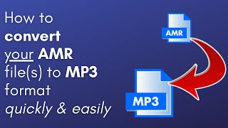 How to convert your AMR file(s) to MP3 format for free (PC & Mac users)