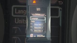2017 Toyota Sienna oil life reset #oilchange #oilreset #toyotasienna #oil
