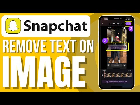 How To Remove Text On Snapchat Picture