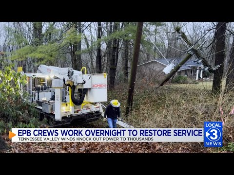 Epb Crews Work Overnight To Restore Service To Thousands