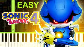 Boss: Metal Sonic | SONIC THE HEDGEHOG 4 - EASY Piano Tutorial