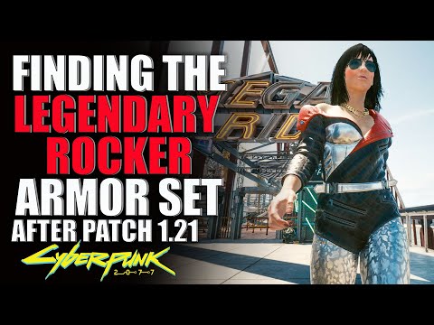 Cyberpunk 2077 How To Get Rocker Armor Set (Legendary Clothes) Post  Patch 1.21