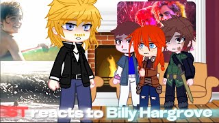 Stranger things reacts to Billy Hargrove |ST S3 SPOILERS|Part 19|cringe|no ships|