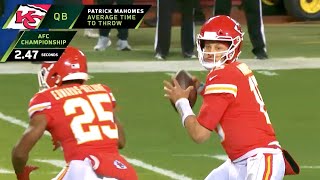 Patrick Mahomes' Quick Passing Sends Chiefs Back to the Super Bowl | Next Gen Stats