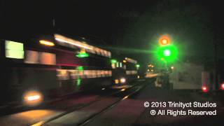 MBTA MP36PH-3C #011 SHRIEKS BY MP 30.5 WITH MASSIVE DOPPLER!!!