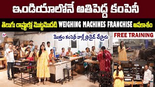 #WeighingMachines Franchise | Tek One Technologies' Weighing Machines Franchise Business Opportunity