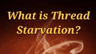 What is Thread Starvation? Multithreading Concept. @javasip-official