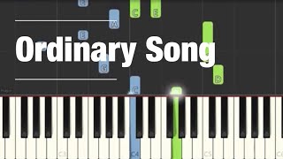 Ordinary Song - Marc Velasco | Easy Piano Tutorial (Arranged By Heide Abot)