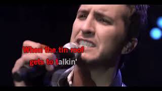 Rain Is A Good Thing Karaoke + Video ( Luke Bryan )