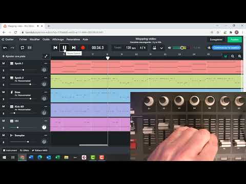 Comment faire de la configuration MIDI (Mapping) avec BandLab
