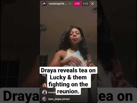 Early Reunion Tea Spilled By Draya Joselinescabaret