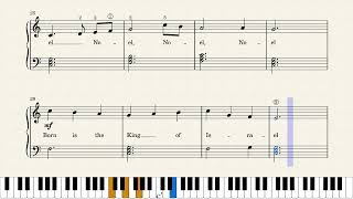 The First Noel (easy piano, MuseScore)