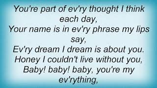 Temptations - You're My Everything Lyrics