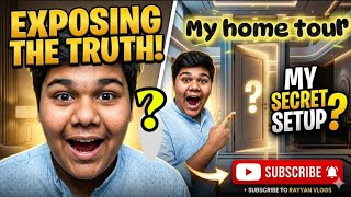 My home tour. Do I have a secret setup 🤔?. Subscribe my channel for new surprises ☺️.Thanks for Sub