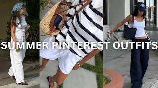 RECREATING SUMMER PINTEREST OUTFITS 2026 | Casual Outfit Ideas