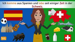 Sich vorstellen (&Uuml;bung) - Sprachkurse f&uuml;r Anf&auml;nger