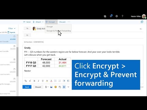 Encrypt An Email And Prevent Forwarding In Outlook