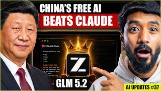 China Just Dropped A Free AI GLM 5.2 That Beats Claude (+16 AI Updates)