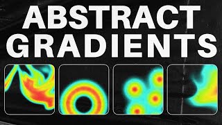 ABSTRACT EASY GRADIENT TUTORIAL IN PHOTOSHOP :)