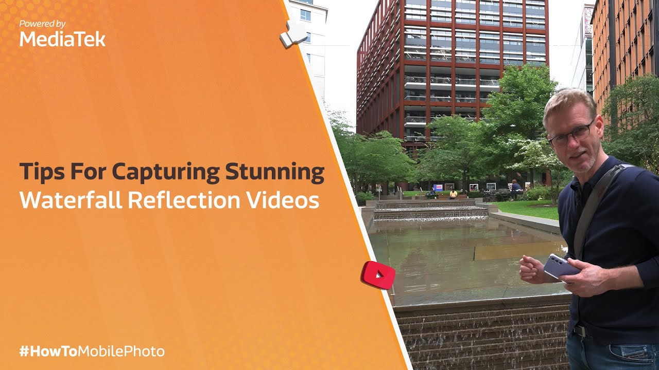 Waterfall Reflections Youtube - Classic Dark Art - 4K