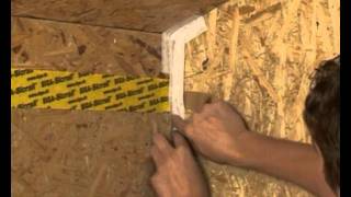 SIGA Corvum 30/30 - Sealing the inside corner airtightly