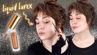 I HAVE MIXED FEELINGS ABOUT LISA ELDRIDGE LIQUID LUREX BUT IT'S SHINING MORE THAN OTHER SHINY THINGS
