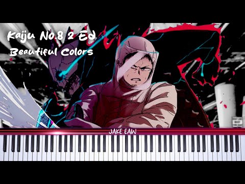 Kaiju No.8 Season 2 ED - Beautiful Colors by OneRepublic [Piano Tutorial & Sheet Music]