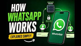 How WhatsApp Works without loosing your data | End-to-End Encryption Explained Simply