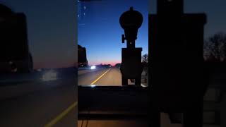 6:17AM Road Report Michigan Sunrise & Traffic Flow