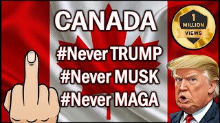 Canadian Anti-Trump Protest Song 🔥Giving Trump the Finger!