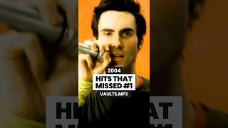 HITS OF 2004 THAT MISSED NUMBER ONE ❌ #music #2000smusic