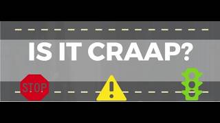The CRAAP Test