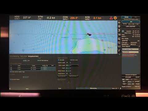 How to make monitoring circle Transas ECDIS#ecdis#anchor#safety