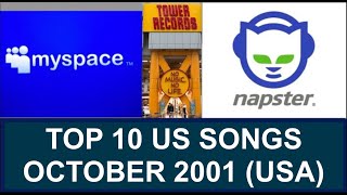 Top 10 US Songs OCT '01-Ginuwine, JAY Z, E Iglesias, W Houston, Staind, J Lopez, Ja Rule, A Keyes, J