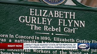 Lawsuit filed against state after removal of controversial historical marker in NH