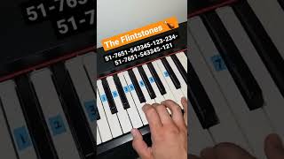 Flintstones Theme - Piano Project