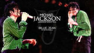 Michael Jackson &mdash; Billie Jean | DWT Rehearsals 1992 (Quality Comparison)
