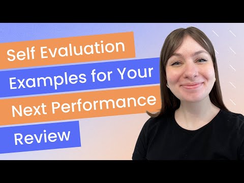 Self Evaluation Performance Review Examples Fellow App