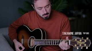TAKAMINE TSP138C JAPAN (THINLINE) ACOUSTIC GUITAR