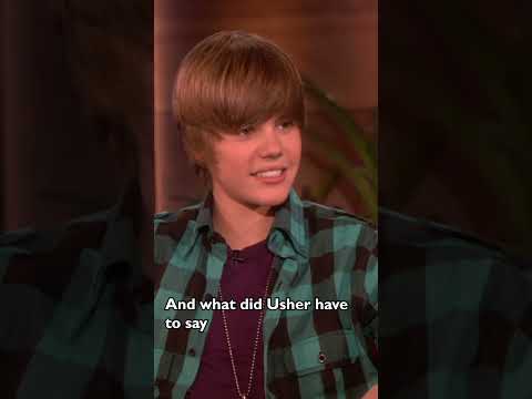 Bieber S First Appearance On Ellen